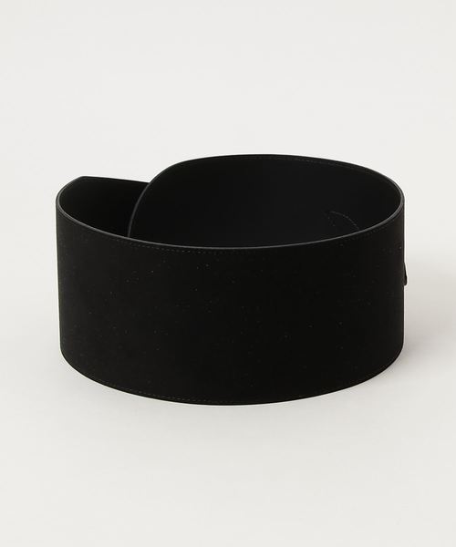 RIVE DROITE（リヴドロワ）の「スエード太ベルト（ベルト・レディース・ブラック/ブラウン・FREE）」の3枚目の写真