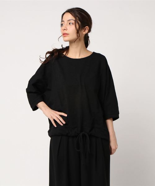 チャイハネ（チャイハネ）の「【チャイハネ】yul スラブジャージ シンプルトップス（Tシャツ/カットソー・レディース・ホワイト/ブラック/ターコイズブルー/マスタード/ワイン/グリーン/オレンジ/ホワイト系その他・FREE）」の11枚目の写真