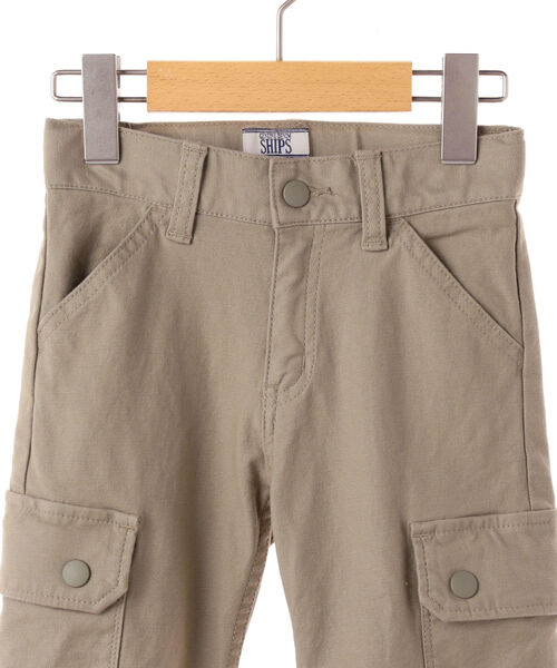 SHIPS(シップス)の「SHIPS KIDS:ストレッチ カーゴ パンツ(100~130cm)(その他パンツ・キッズ・ベージュ/オリーブ・100/110/120/130)」の10枚目の写真