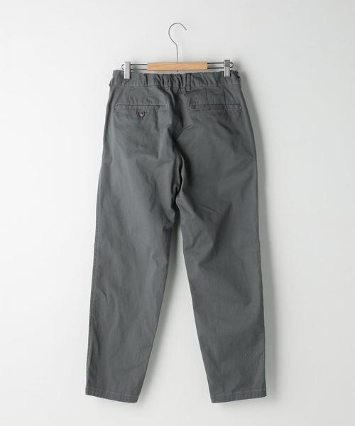 coen（コーエン）の「ウォッシュストレッチテーパードツータックチノパンツ（チノパンツ・メンズ・ダークグレー/ブラック・LARGE/MEDIUM/SMALL/X-LARGE）」の19枚目の写真