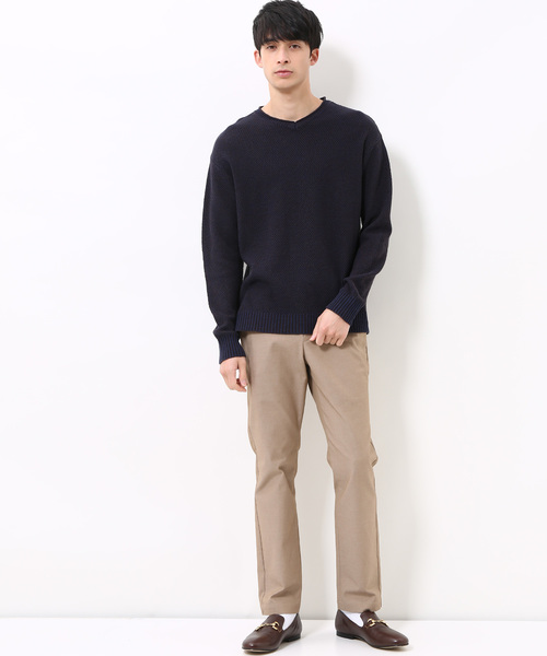 ADAM ET ROPE'（アダムエロペ）の「オックスシャンブレーパンツ（その他パンツ・メンズ・ブラック/グレー/ベージュ・S/M/L）」の10枚目の写真