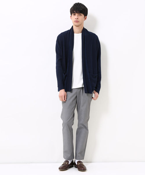 ADAM ET ROPE'（アダムエロペ）の「オックスシャンブレーパンツ（その他パンツ・メンズ・ブラック/グレー/ベージュ・S/M/L）」の21枚目の写真