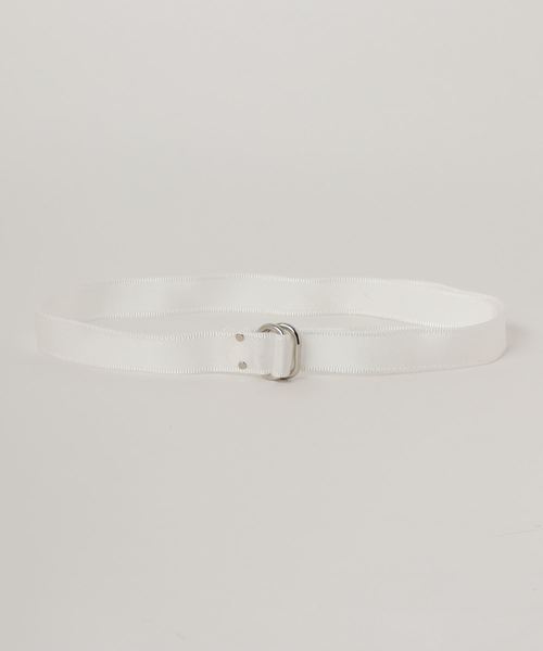 UNITED TOKYO(ユナイテッドトウキョウ)の「プレートジャカードリングベルト(ベルト・メンズ・グリーン/ネイビー/オレンジ/ホワイト/ブラック/ブラウン・FREE)」の2枚目の写真