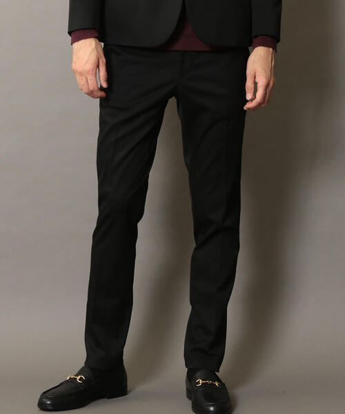 BEAUTY&YOUTH UNITED ARROWS（ビューティーアンドユースユナイテッドアローズ）の「BY TR/サージ ノープリーツパンツ ◆（スラックス・メンズ・ブラック/グレー/ネイビー・X-LARGE/LARGE/SMALL/MEDIUM）」の21枚目の写真