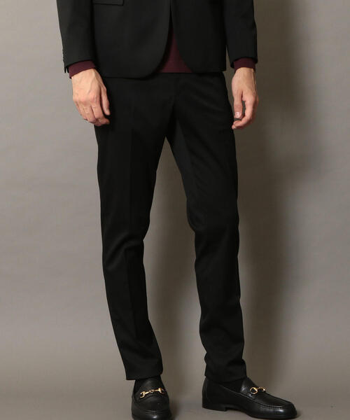 BEAUTY&YOUTH UNITED ARROWS（ビューティーアンドユースユナイテッドアローズ）の「BY TR/サージ ノープリーツパンツ ◆（スラックス・メンズ・ブラック/グレー/ネイビー・X-LARGE/LARGE/SMALL/MEDIUM）」の22枚目の写真