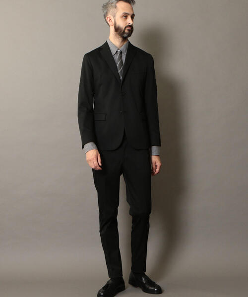 BEAUTY&YOUTH UNITED ARROWS（ビューティーアンドユースユナイテッドアローズ）の「BY TR/サージ ノープリーツパンツ ◆（スラックス・メンズ・ブラック/グレー/ネイビー・X-LARGE/LARGE/SMALL/MEDIUM）」の18枚目の写真