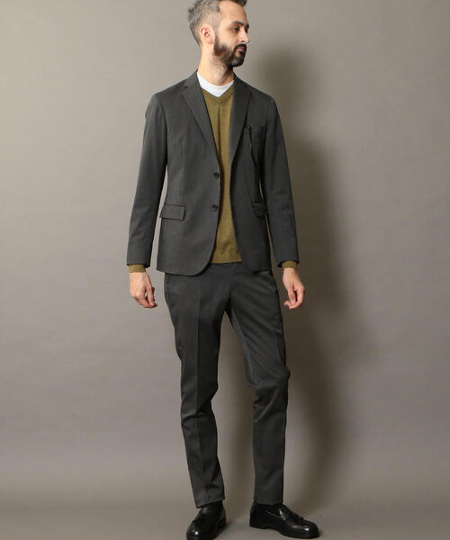 BEAUTY&YOUTH UNITED ARROWS（ビューティーアンドユースユナイテッドアローズ）の「BY TR/サージ ノープリーツパンツ ◆（スラックス・メンズ・ブラック/グレー/ネイビー・X-LARGE/LARGE/SMALL/MEDIUM）」の14枚目の写真