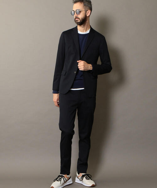 BEAUTY&YOUTH UNITED ARROWS（ビューティーアンドユースユナイテッドアローズ）の「BY TR/サージ ノープリーツパンツ ◆（スラックス・メンズ・ブラック/グレー/ネイビー・X-LARGE/LARGE/SMALL/MEDIUM）」の8枚目の写真