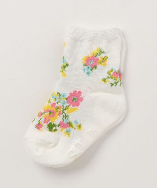 HAKKA BABY（ハッカベビー）の「[ベビー]オリジナルプリントジャガードソックス（ソックス/靴下・キッズ・パープル/グレー/オフホワイト・S）」の2枚目の写真