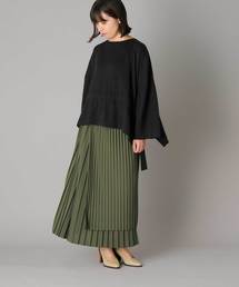 ズッカ　プリーツスカート ZUCCa（ズッカ）の「ランダムプリーツスカート（スカート）」 - WEAR