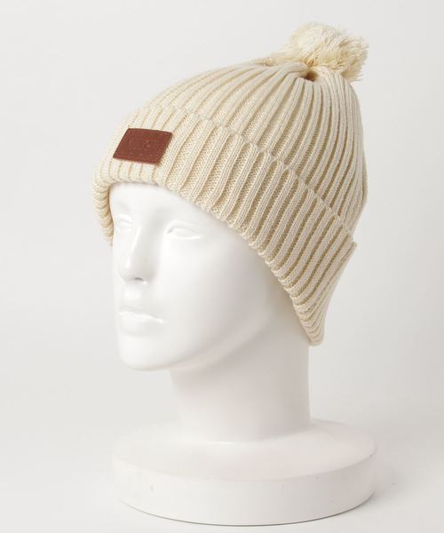 VENCEEXCHANGE（ヴァンスエクスチェンジ）の「ボンボンニットワッチ（ニットキャップ/ビーニー・レディース・ブラック/グレー/オフホワイト/ワインレッド/その他31/その他32・FREE）」の11枚目の写真