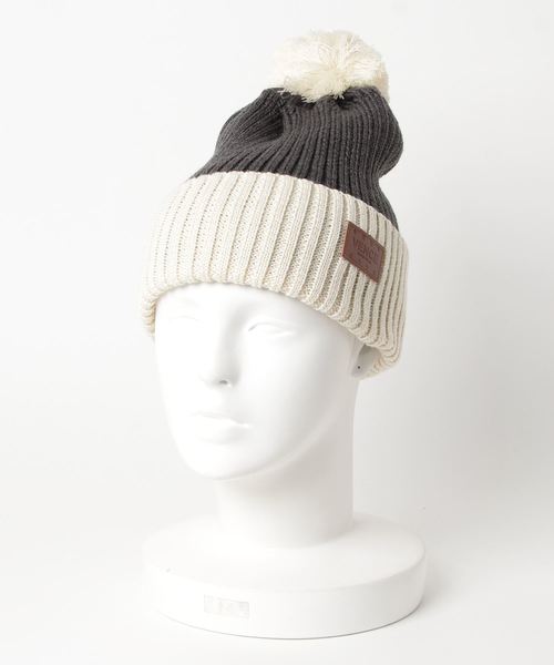 VENCEEXCHANGE（ヴァンスエクスチェンジ）の「ボンボンニットワッチ（ニットキャップ/ビーニー・レディース・ブラック/グレー/オフホワイト/ワインレッド/その他31/その他32・FREE）」の5枚目の写真