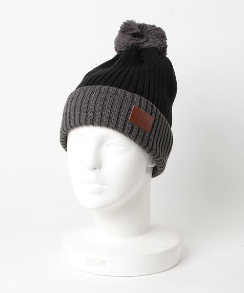 VENCEEXCHANGE（ヴァンスエクスチェンジ）の「ボンボンニットワッチ（ニットキャップ/ビーニー・レディース・ブラック/グレー/オフホワイト/ワインレッド/その他31/その他32・FREE）」の6枚目の写真