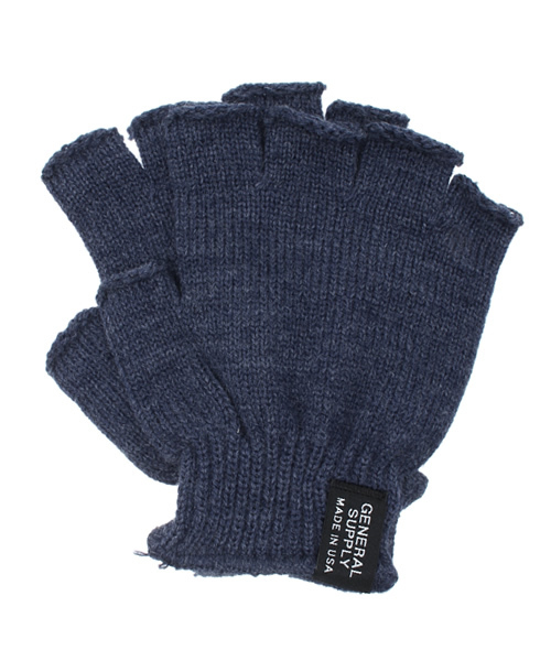 SHIPS JET BLUE（シップスジェットブルー）の「SGS: アメリカ製 フィンガーレスグローブ（手袋・メンズ・オリーブ/ネイビー/チャコールグレー/ブラック/ブルー/ライトグレー・ONE SIZE）」の6枚目の写真