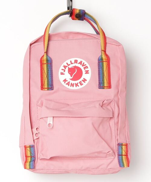Kanken（カンケン）の「Kanken Rainbow Mini  (FJALLRAVEN/フェールラーベン)（バックパック/リュック・メンズ・ブルー系その他2/パープル系その他2/ブラック/オレンジ/イエロー/ブルー/グリーン系1/ピンク系1/アイボリー/ラベンダー・ONE SIZE）」の9枚目の写真