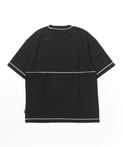 DOUBLE STEAL（ダブルスティール）の「STITCH COLOR Tee（Tシャツ/カットソー・メンズ・ホワイト系その他/ブラック系その他/ホワイト×ブラック/ブラック×ホワイト・M/L/XL）」の5枚目の写真