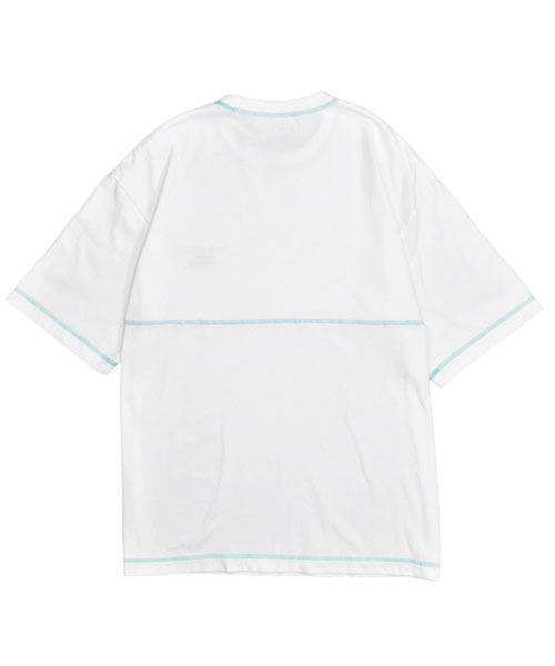 DOUBLE STEAL（ダブルスティール）の「STITCH COLOR Tee（Tシャツ/カットソー・メンズ・ホワイト系その他/ブラック系その他/ホワイト×ブラック/ブラック×ホワイト・M/L/XL）」の7枚目の写真