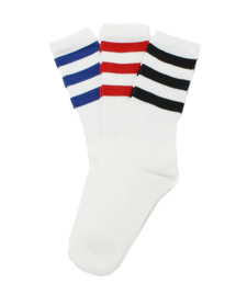 WEGO | WEGO/3Pラインクルーソックス(ソックス/靴下)
