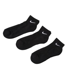 NIKE ナイキ 3P EVERYDAY クウォーター ソックス SX7667-010 010BLACK