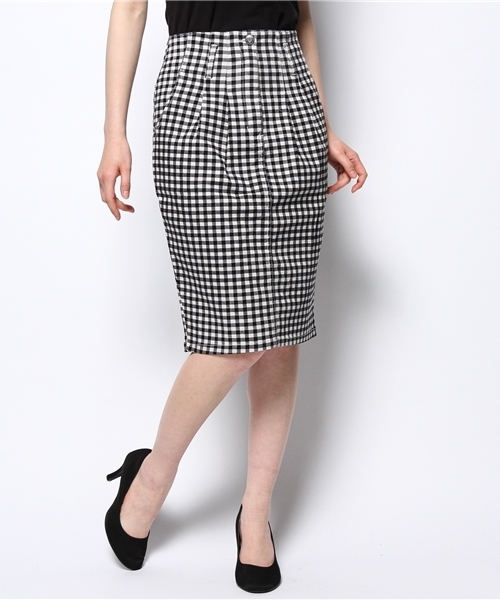 WEGO（ウィゴー）の「WEGO/タックペンシルスカート（スカート・レディース・ブラック/インディゴブルー/ダークインディゴブルー・FREE）」の18枚目の写真