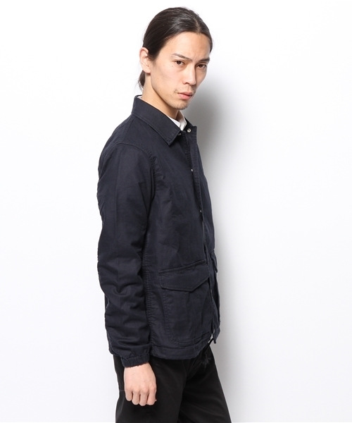 AMERICAN RAG CIE(アメリカンラグシー)の「AMERICAN RAG CIE コーチジャケット 113-AKJ-M141-BL050∴(ブルゾン・メンズ・オリーブ/ネイビー・1/2)」の10枚目の写真