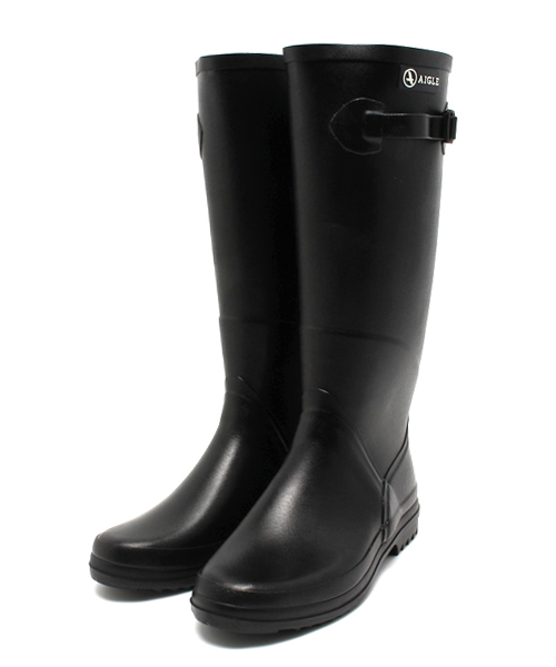 SHIPS for women(シップスフォーウィメン)の「AIGLE:CHANTEBELL(レインシューズ・レディース・ブラック/ネイビー・38/36/37)」の2枚目の写真