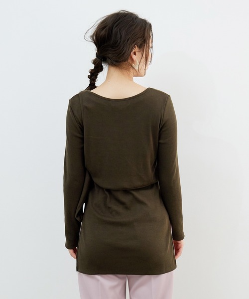 ROPE' PICNIC（ロペピクニック）の「レイヤードトップス（その他トップス・レディース・キャメル/ワイン/ダークブラウン・38）」の11枚目の写真