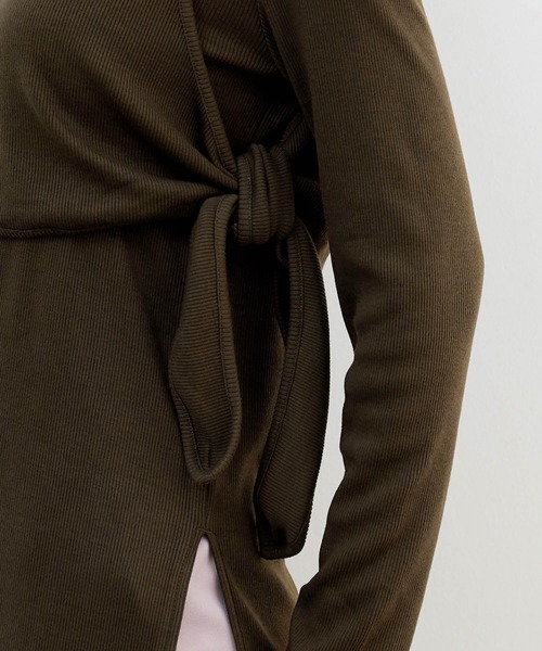 ROPE' PICNIC（ロペピクニック）の「レイヤードトップス（その他トップス・レディース・キャメル/ワイン/ダークブラウン・38）」の7枚目の写真