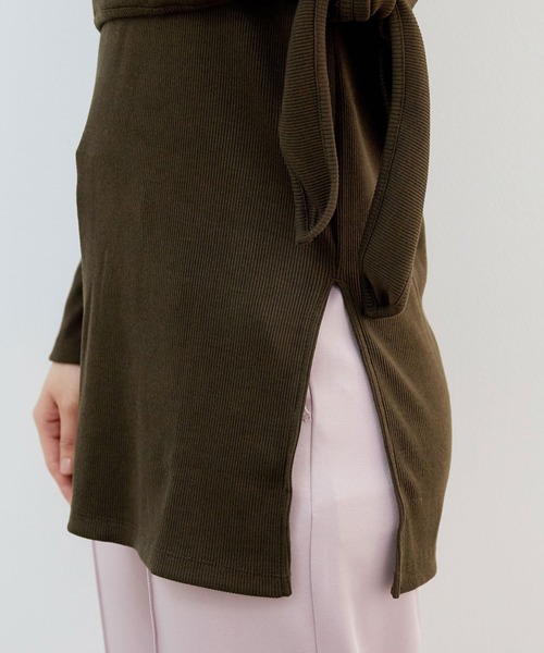 ROPE' PICNIC（ロペピクニック）の「レイヤードトップス（その他トップス・レディース・キャメル/ワイン/ダークブラウン・38）」の6枚目の写真