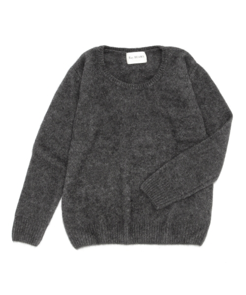 Ray BEAMS(レイビームス)の「Ray BEAMS / フェレット クルーネック プルオーバー(ニット/セーター・レディース・グレー/ライトブラウン/ブルー系その他・ONE SIZE)」の19枚目の写真