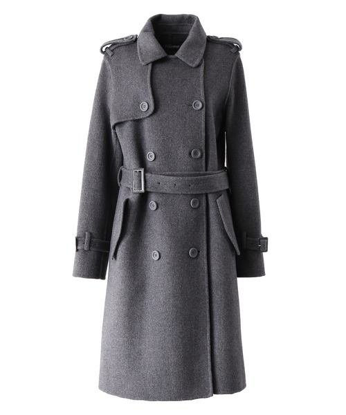 Filomo（フィローモ）の「[Filomo]カシミヤブレンドウールトレンチコート（トレンチコート・レディース・ブラック/グレー/キャメル・M/L）」の11枚目の写真