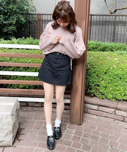 apres jour（アプレジュール）の「ハイネックもちもちニット【ZOZOTOWN限定アイテム】（ニット/セーター・レディース・パープル/ラベンダー/アイボリー/モカ/ダークブラウン/スモークピンク/ライトベージュ・フリー）」の11枚目の写真