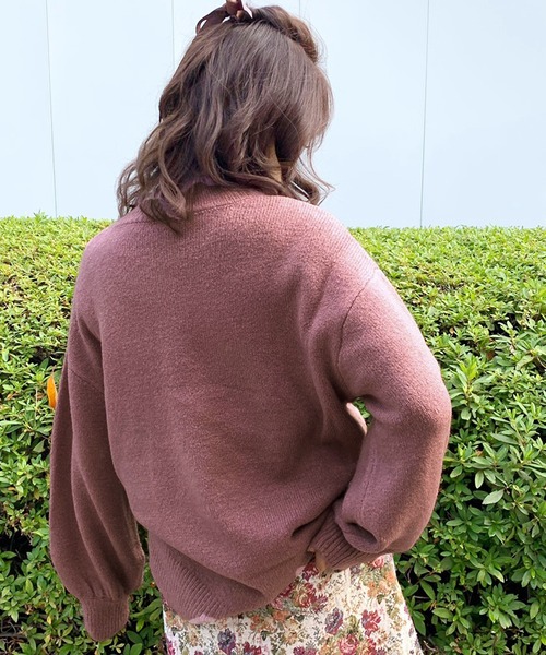 apres jour（アプレジュール）の「ハイネックもちもちニット【ZOZOTOWN限定アイテム】（ニット/セーター・レディース・パープル/ラベンダー/アイボリー/モカ/ダークブラウン/スモークピンク/ライトベージュ・フリー）」の14枚目の写真