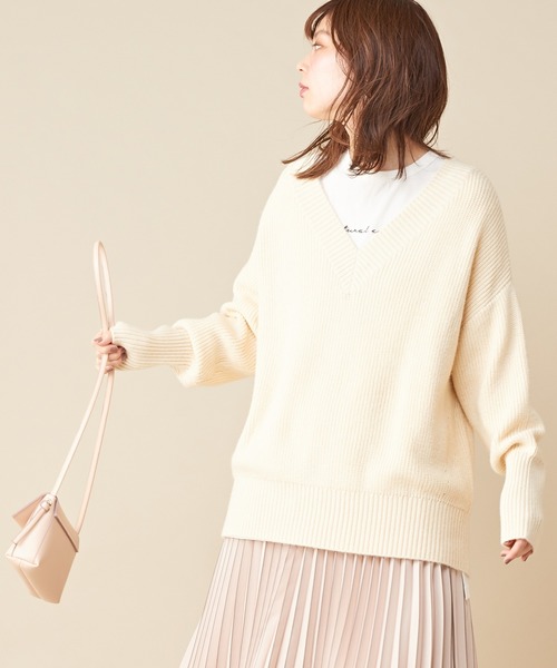 natural couture(ナチュラルクチュール)の「natuロゴロンT(Tシャツ/カットソー・レディース・ダークブラウン/モカ/ミント/シルバー/ゴールド・FREE)」の7枚目の写真