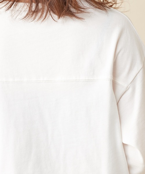 natural couture(ナチュラルクチュール)の「natuロゴロンT(Tシャツ/カットソー・レディース・ダークブラウン/モカ/ミント/シルバー/ゴールド・FREE)」の22枚目の写真
