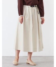 POU DOU DOU | プラバックルベルトタックスカート(スカート)