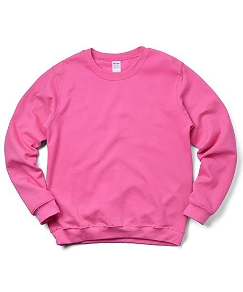 GILDAN（ギルダン）の「GILDAN アダルト クルーネック スウェットシャツ Japan Fit【88000】（スウェット・メンズ・ネイビー/レッド/ロイヤルブルー/ホワイト/ピンク系その他/ヘザーグレー/パープル/ブラック/グレー・M/L/XL）」の16枚目の写真