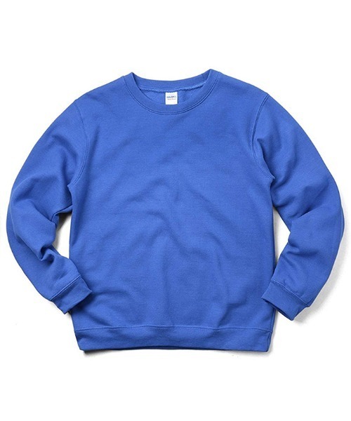 GILDAN（ギルダン）の「GILDAN アダルト クルーネック スウェットシャツ Japan Fit【88000】（スウェット・メンズ・ネイビー/レッド/ロイヤルブルー/ホワイト/ピンク系その他/ヘザーグレー/パープル/ブラック/グレー・M/L/XL）」の15枚目の写真
