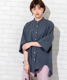 coen | 【WEB限定カラー】ブロードバンドカラーショートスリーブシャツ#(シャツ/ブラウス)