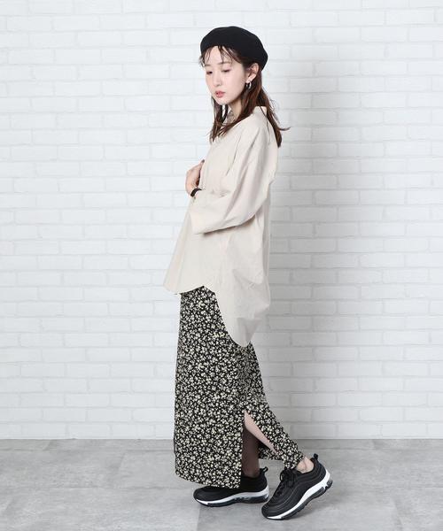 coen（コーエン）の「【WEB限定カラー】ブロードバンドカラーショートスリーブシャツ#（シャツ/ブラウス・レディース・コバルトブルー/ホワイト/ライトブルー/オレンジ/ダークグレー/ベージュ/ロイヤルブルー・FREE）」の13枚目の写真