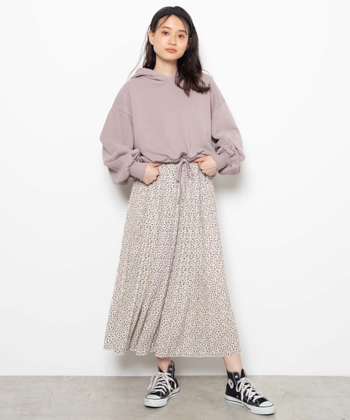 WEGO（ウィゴー）の「WEGO/カラードロストビッグシルエットパーカー（パーカー・レディース・ホワイト/ライトグレー/パープル/スミクロ・FREE）」の21枚目の写真