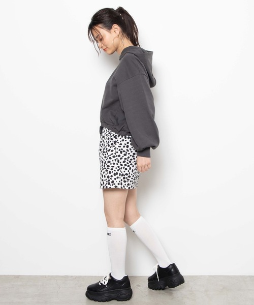 WEGO（ウィゴー）の「WEGO/カラードロストビッグシルエットパーカー（パーカー・レディース・ホワイト/ライトグレー/パープル/スミクロ・FREE）」の11枚目の写真