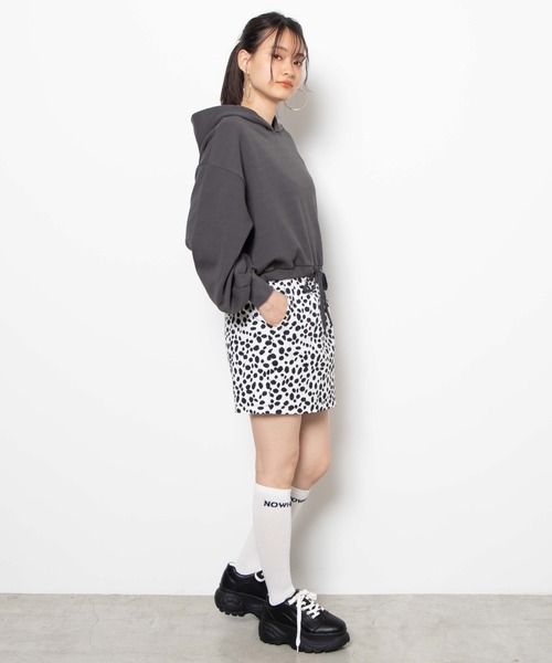 WEGO（ウィゴー）の「WEGO/カラードロストビッグシルエットパーカー（パーカー・レディース・ホワイト/ライトグレー/パープル/スミクロ・FREE）」の17枚目の写真