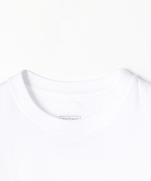 TOMORROWLAND （トゥモローランド）の「【別注】TANGTANG×TOMORROWLAND BOYS&GIRLS FUTURA プリントTシャツ（Tシャツ/カットソー・キッズ・ホワイト/オレンジ・100/110/120）」の6枚目の写真