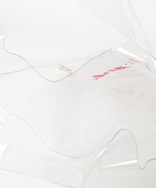 AZS TOKYO（アザストーキョー）の「AZS TOKYO/アザストーキョー/THANK YOU CLEAR BAG/プリントクリアトートバッグ（トートバッグ・メンズ・その他・FREE）」の9枚目の写真