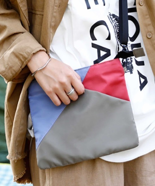 antiqua（アンティカ）の「サコッシュ（ショルダーバッグ・メンズ・ブラックミックス/ブラウン系その他/ベージュ系その他/グリーン系その他・FREE）」の13枚目の写真