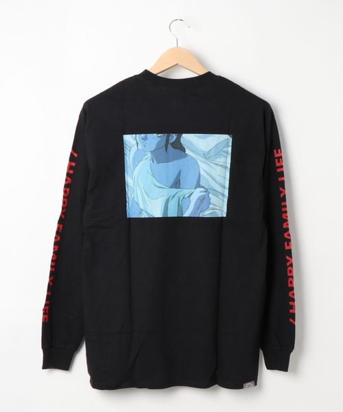 THE Nookie（ザヌーキー）の「/THE nookie/ANIME L/S TEE（Tシャツ/カットソー・レディース・ブラック/ホワイト・FREE）」の3枚目の写真