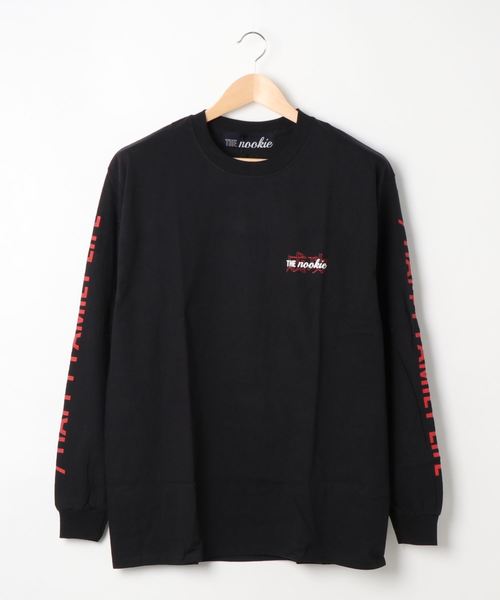 THE Nookie（ザヌーキー）の「/THE nookie/ANIME L/S TEE（Tシャツ/カットソー・レディース・ブラック/ホワイト・FREE）」の6枚目の写真