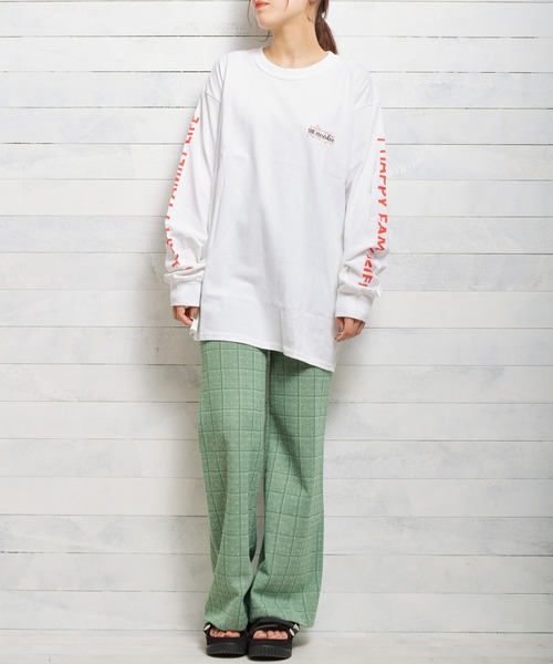 THE Nookie（ザヌーキー）の「/THE nookie/ANIME L/S TEE（Tシャツ/カットソー・レディース・ブラック/ホワイト・FREE）」の8枚目の写真