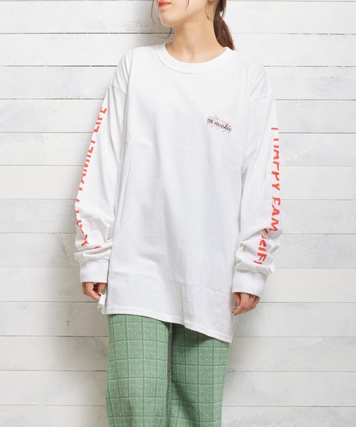 THE Nookie（ザヌーキー）の「/THE nookie/ANIME L/S TEE（Tシャツ/カットソー・レディース・ブラック/ホワイト・FREE）」の9枚目の写真